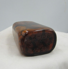BW – 1950’s Parke, Davis & CO Kapseal Rucon Detroit Mich 4 1/2 “ Medicine bottle