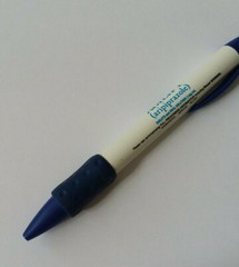 ABILIFY (5″ X 1/2″) Pharmaceutical DRUG REP CLIP PIN CLICK PEN WITH FINGER GUARD