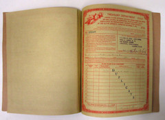 Series 1936 U.S. Internal Revenue OPIUM ORDER FORMS book from 1949 wb