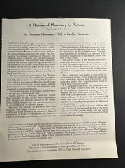 A HISTORY OF PHARMACY IN PICTURES 1954 PRINT#11 Great Gift For Doctor 22″×18″