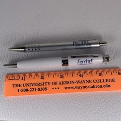 Femhrt Heavy Metal Pen Drug Rep Pharmaceutical Promo Original Owner Lot Of 2