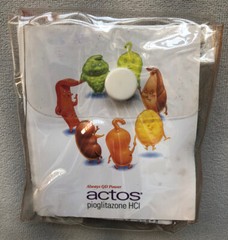 Pharmaceutical Drug Rep Actos Paperclips