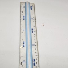 Vintage Slo-Bid Theophyline Pharmaceutical Salesman Drug Rep Clear Ruler