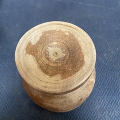 Advertising Pestle Wooden Wood Mortar Vintage – Samuel Lewis Co Hotel Glassware