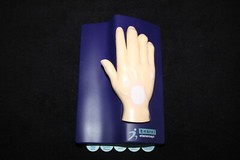 Drug Rep Enbrel Psoriasis Hand Muscles Bones Ligaments Anatomical Model Anatomy