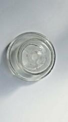 ACIDUM ARSENICOSUM ANHYDRICUM, Vintage Glass Apothecary Pharmacy Clear Jar, 50ml