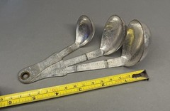 Antique Medical Pharmaceutical Medicine Measuring Spoons Universal