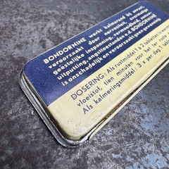 Vtg c.1960s BONDORNINE Advertising Medical Tin – GERMAN – EMTPY / NO CONTENTS