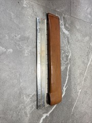 Vintage Metal Medical Advertising WINCO Venilator Co Ruler W/ Leather Pouch