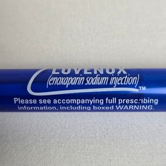 Lovenox Pen, Medical Pharmaceutical Drug Rep Promo, Black Ink, Plastic, Working