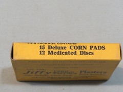 Vintage NOS Jiffy Deluxe Corn Pads, Original Box w/Contents
