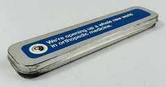 Sulzer Medica Metasul Hip Implant Letter Opener Orthopedic Surgeon Gift w/ Tin