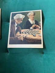 Rare 1937 Set of 3 Vintage Italian Pharmaceutical Advertising Postcards