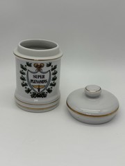 Vintage Apothecary Jars SetPharmacy Botanical Decorative LAC Super Plenamins