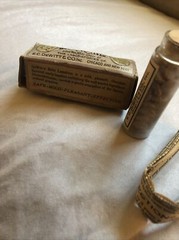 DEWITT’S BABY LAXATIVES LABELED PILL VIAL & ORIGINAL BOX W/ CIRCULAR, Unopened.