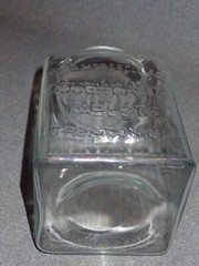 Antique Apothecary Jar Cough Candy Tablets Meseroll & Co Trenton NJ Drug Store