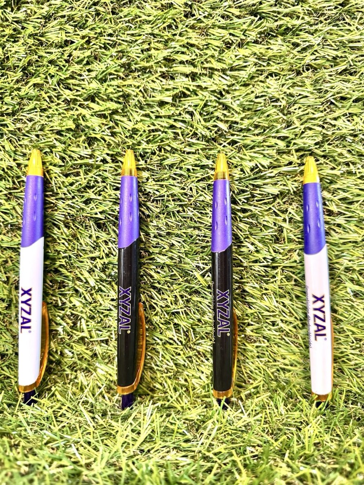 💜 Lot of 4 XYZAL Pens (Vintage Pharma Promo Swag 💜