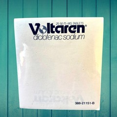 Pharmaceutical Drug Rep Voltaren Post-it Note Pad New