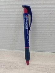 Rare Seroquel BLUE PEN Drug Rep Pharmaceutical Advertising Tested & Works