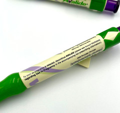 Avalide Check Drug Rep Click Ballpoint Pens Pharma Promo Vintage-Lot of 2-Work!