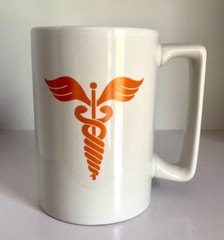 RYNATUSS B.I.D Pharmaceutical Advertising Collectible PHARMA REP 12oz Coffee Mug