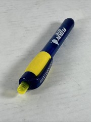 Pharmaceutical Drug Rep Vintage Floxin Otic Chubby Pen Light Works!