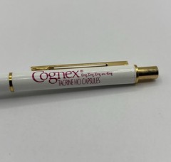 Vintage Pharmaceutical Drug Rep COGNEX Promo Pen Advertising Click Pen – Used