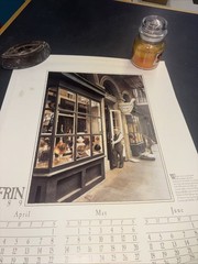Lot of 13 Pharmacy Collectible Posters Schering Afrin Show Globes Apothecary
