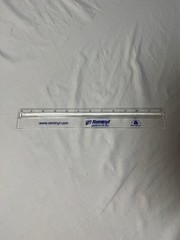 Drug Rep Pharmaceutical Reminyl Galantamine Clear Plastic Ruler Collectible