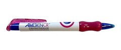 2 Pharmaceutical drug sales rep Ambien CR pink promotional pens rubber grip