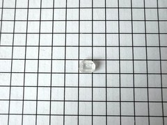 Carbon colourless diamond man-made HPHT 0.165g Periodic Table Element Collection