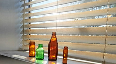 VINTAGE PHARMACY & GENERAL STORE BOTTLE COLLECTION(4 PCS) Lot of 4 Antique Medi
