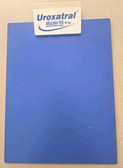 Uroxatral HCL Clipboard Drug Rep Promo 2000s Blue Plastic EUC
