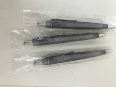 3 New Original Wrapping CLARINEX Pens Grayish Lavender Color with Logo