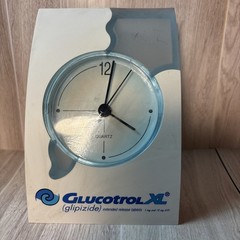 VTG GLUCOTROL XL Desk Clock in Pharma Drug Rep