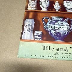 Tile And Till Magazine Eli Lilly And Company March 1941 – Indianapolis Indiana