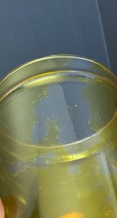 Apothecary jar Yellow Glass 6.5″ Candy Container EUC