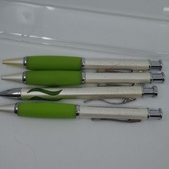 Lot of 4 EFFEXOR Drug Rep Pharmaceutical Advertising Pen Metal heavy
