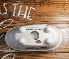 Pharmaceutical Cialis Ceramic Bath Tub Promo Novelty Trinket Soap Dish