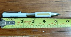 Actonel Pharma Rep Promo Pen NOS Unused Blue Grip Chrome Risedronate