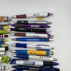 Advertising Pharmaceutical Promo Pens Various Drug Rep, Lot of 34 Ambien viagra