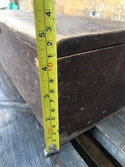 Vintage Wooden Medical Box Test tube Flask Holder Old Original