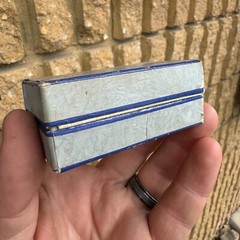 VTG c.1950s PATTERSON PARK PHARMACY Baltimore, MD Prescription Pill Box EMPTY