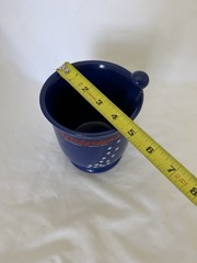 Walgreens Mortar and Pestle Blue Pharmacy Desk Pen Storage Holder
