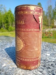 Vintage McKesson’s Flaxseed Meal Can By McKesson & Robbins, Apothecary Medical