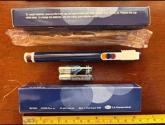 Pharmaceutical Drug Rep Pfizer Lyrica Penlight Lot Of 3 New In Box CS
