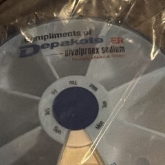 Depakote (Abbott) Drug Rep Promo Pill Dispenser