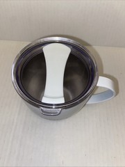 Merck Pharmaceutical Branded White Hot Cold Drinking C Handle Mug 12 oz/355 ml.