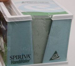 Pfizer 2006 Desk Sticky Note Pad Holder Pharm Rep Swag Spiriva HandiHaler SEALED