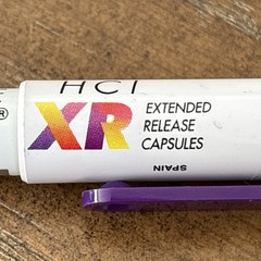 Effexor XR Drug Rep Pharmaceutical Advertisement Black Ink Pen